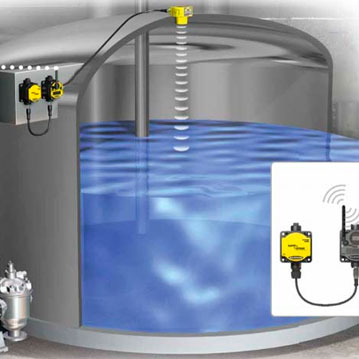 Sensor de temperatura industrial wireless