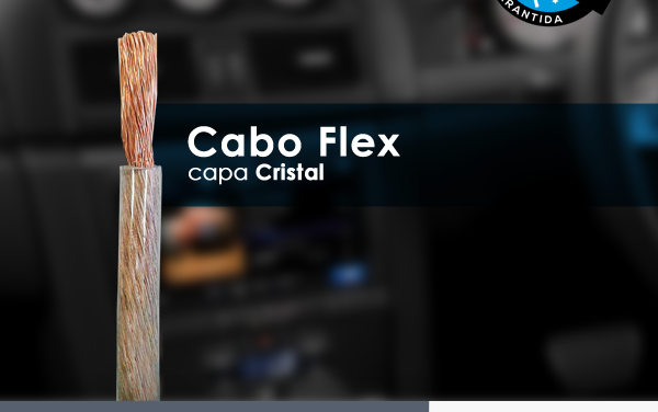 Cabo Flex, capa Cristal, 35mm²