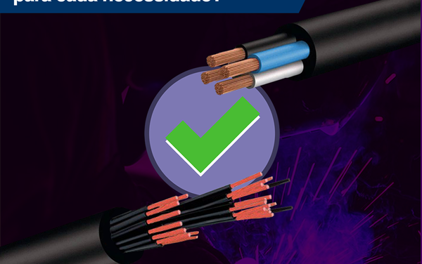 Cabo PP e Cabo Controle. Você sabe qual é ideal para cada necessidade?