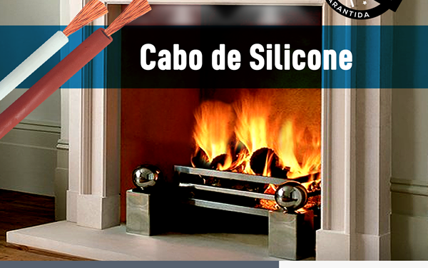 Cabo de silicone