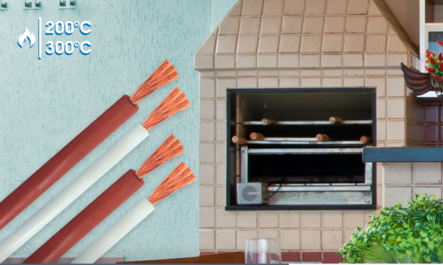 Cabo Silicone para Churrasqueira