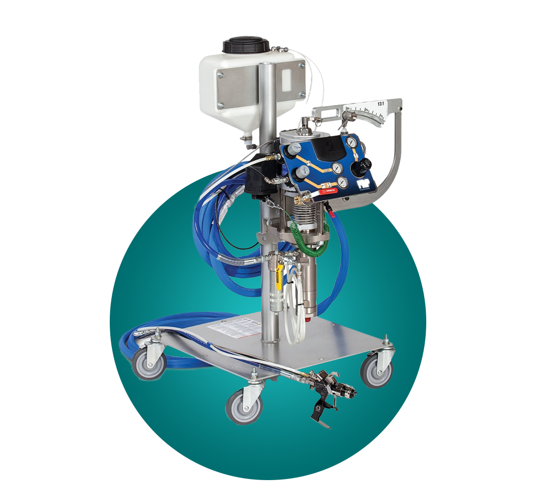 Gelcoateadeira Air-Less e Spray-UP