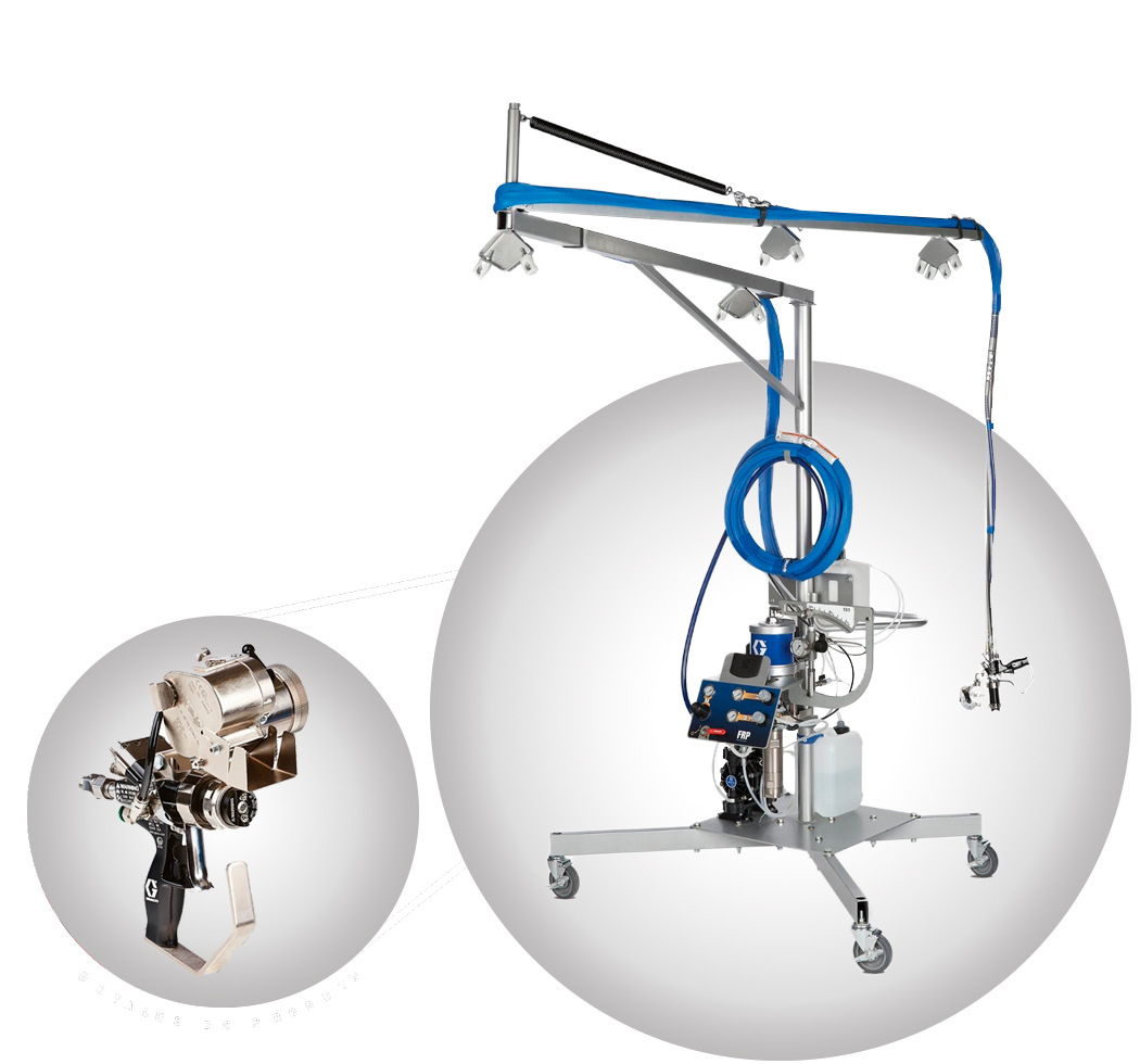 Laminadora Air-Less e Spray-Up